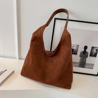 JULIE | SUEDE TOTE BAG