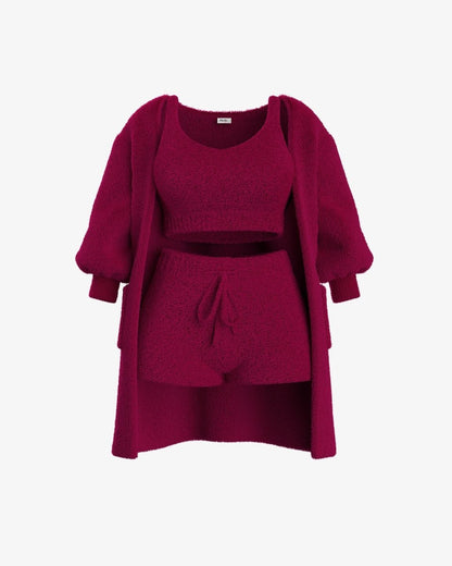 Ensemble Cozy Julie En Tricot Douillet